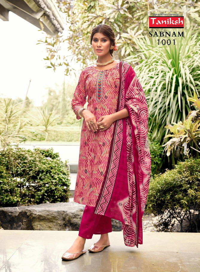 Sabnam Vol 1 By Taniksh Capsule Printed Kurti With Bottom Dupatta Wholesale Market In Surat
